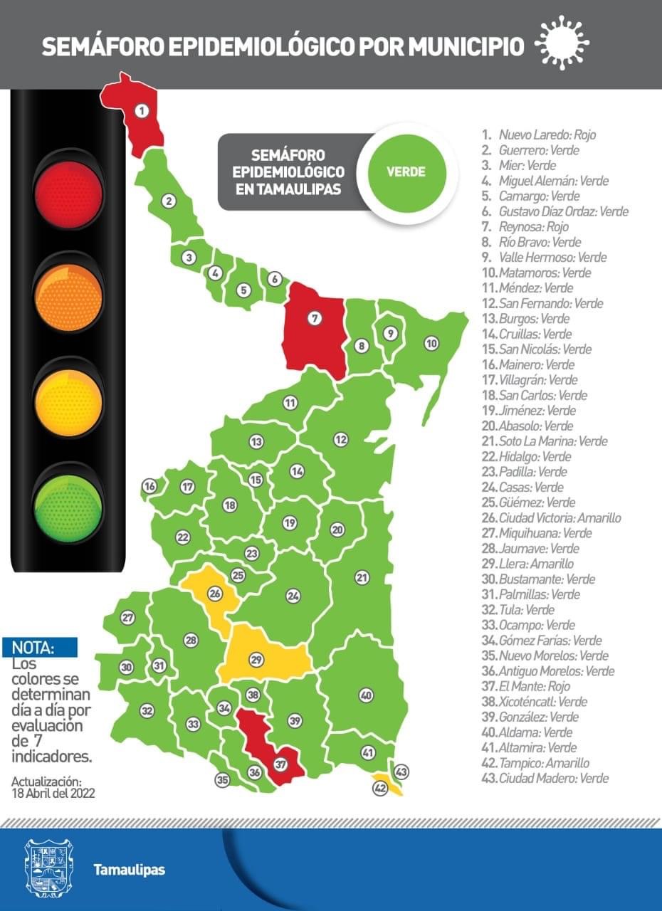 Pasa Matamoros a semáforo verde