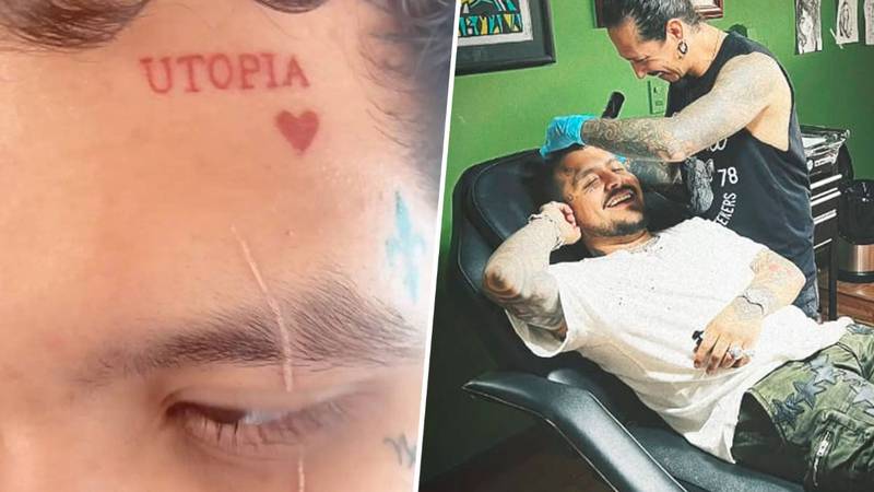 Se quita Nodal tatuaje de Belinda