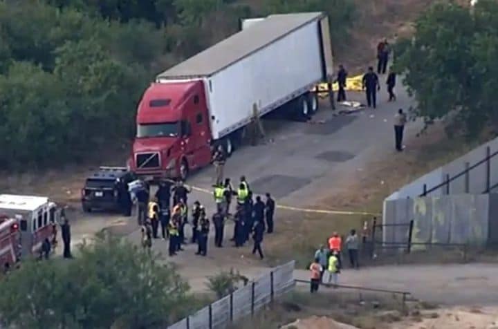 Sube a 50 los muertos en caja de tráiler