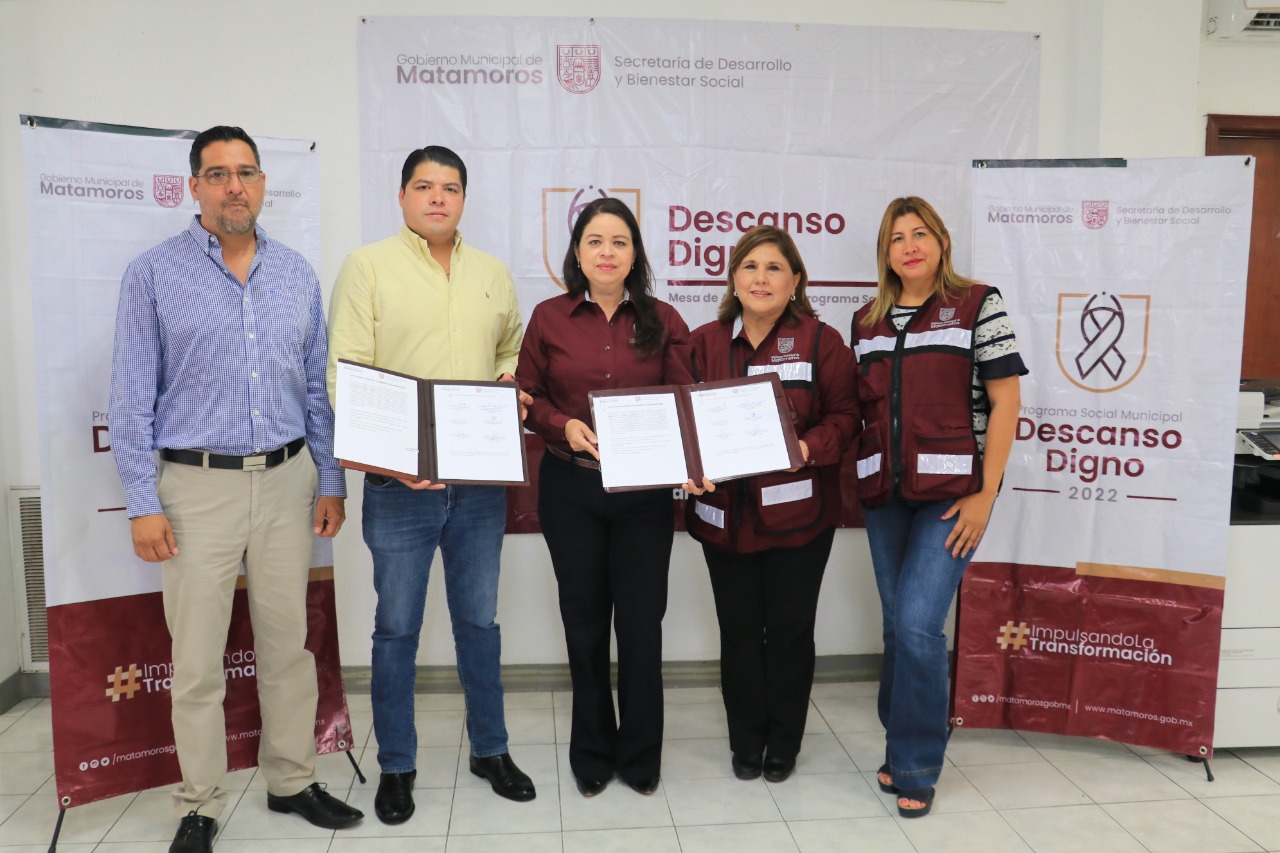 Instalan en Matamoros comisión de validación<br>del programa social municipal “Descanso Digno”