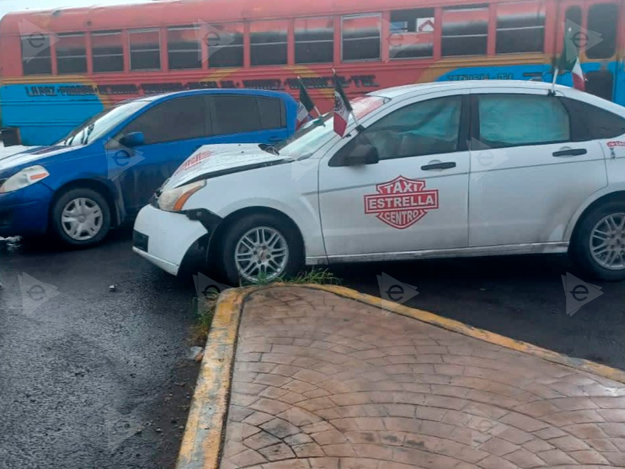 Deja choque dos lesionados