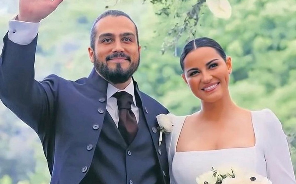 Mayte Perroni se casó con el productor Andrés Tovar