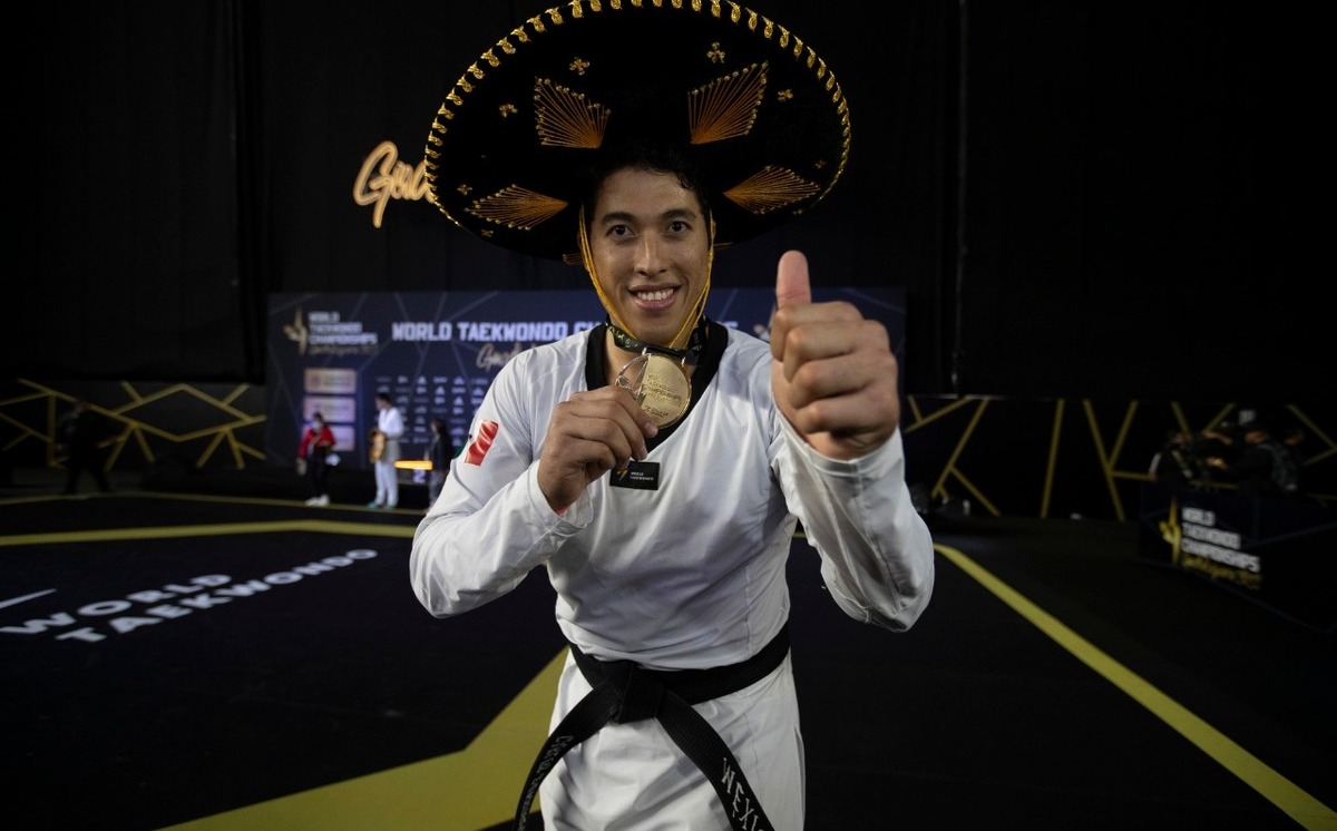 México es líder en medallero en el mundial de Taekwondo