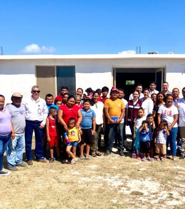 Impulsa Gobierno de Matamoros beneficios para familias vulnerables del Poblado La Capilla 