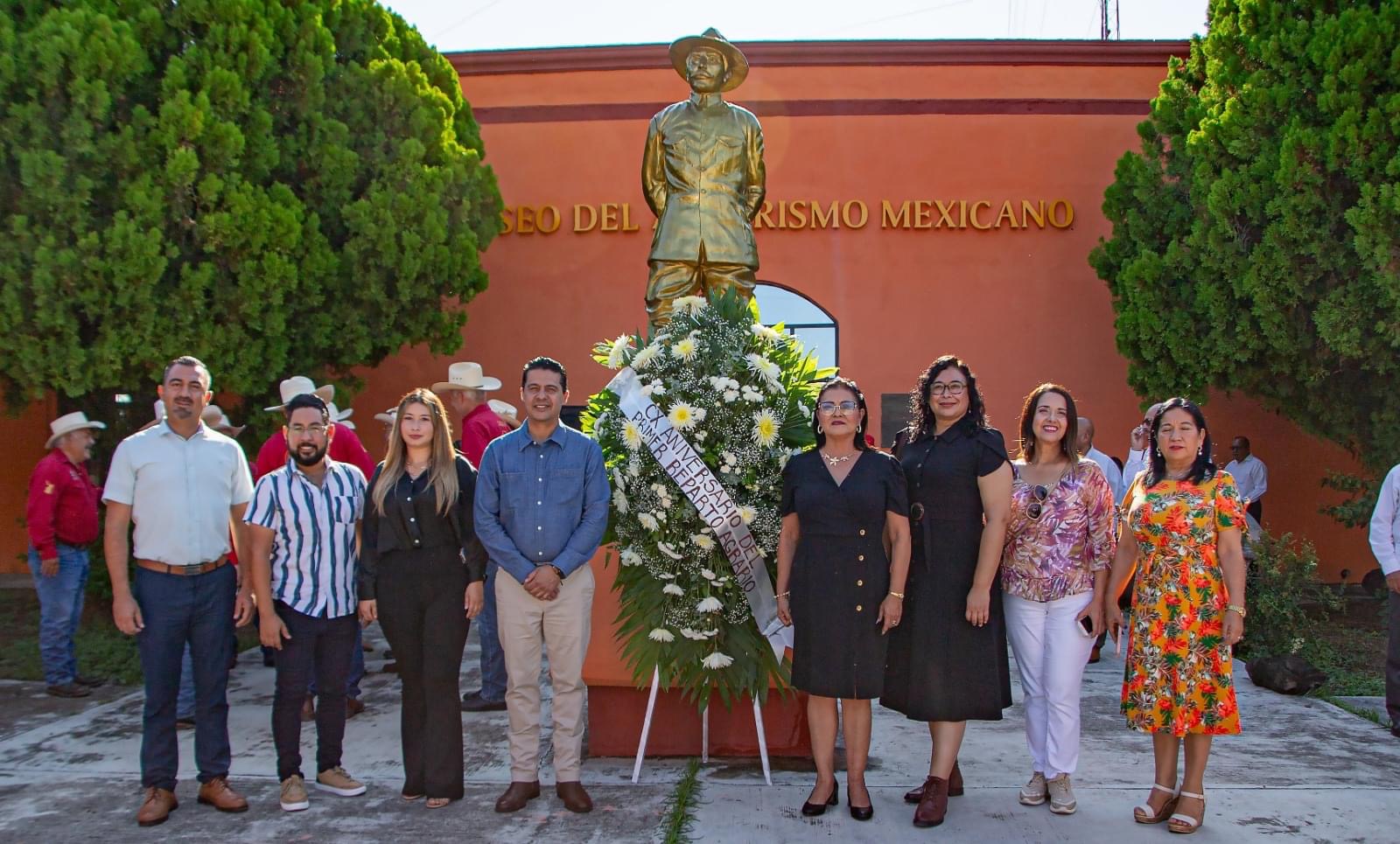 Conmemoran autoridades CX Aniversario del Primer Reparto Agrario acontecido en Matamoros