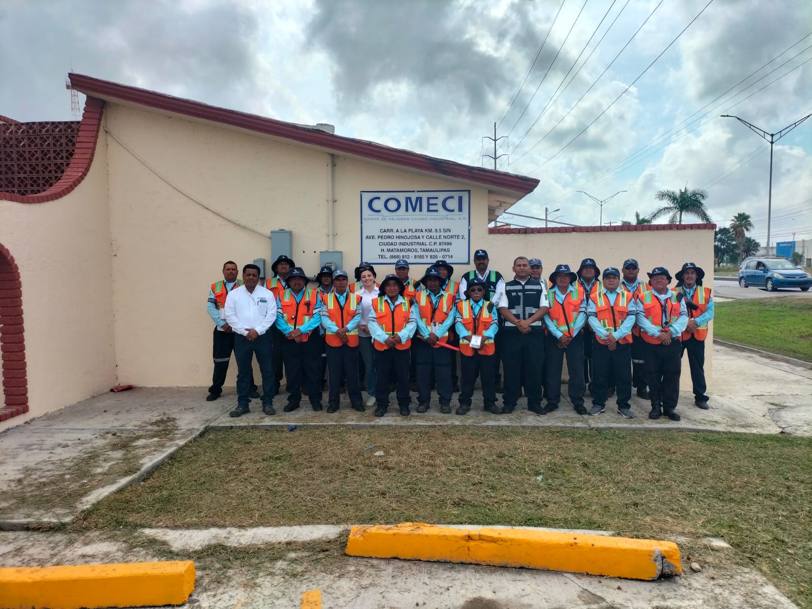 Ofrecen pláticas sobre educación vial a guardias de seguridad del parque CIMA