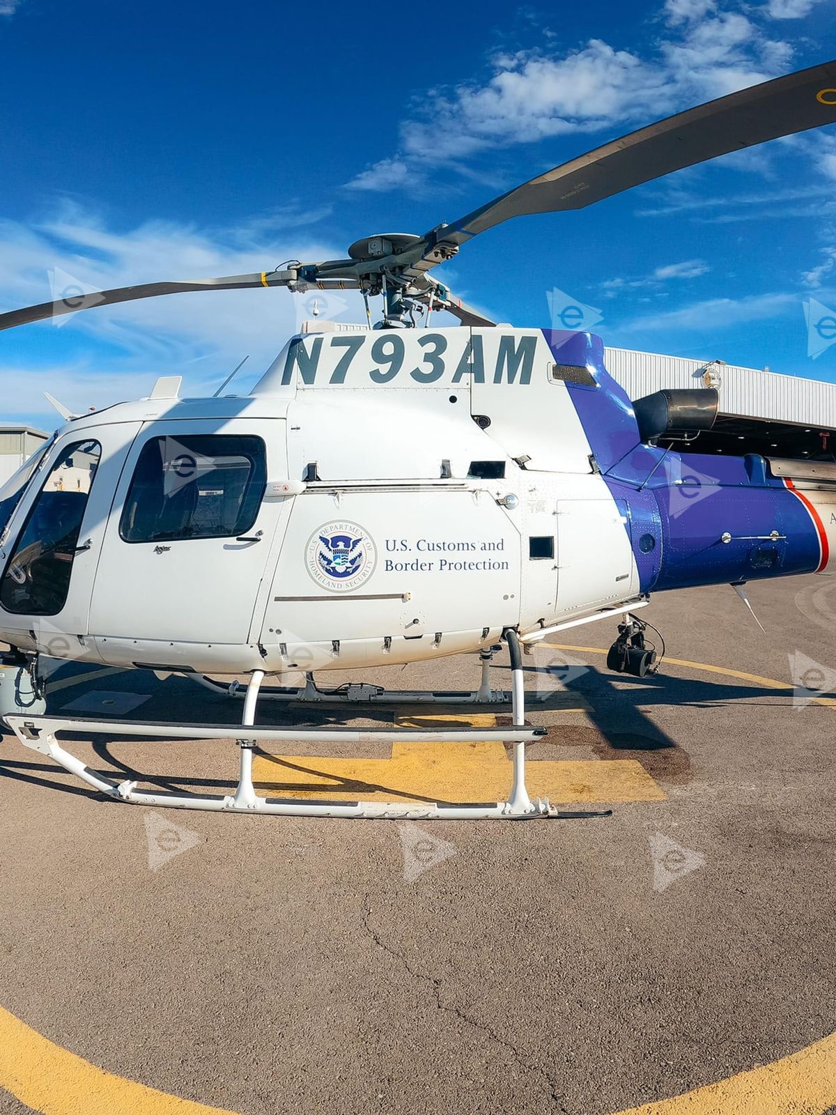 Helicóptero de CPB de EE.UU realiza aterrizaje forzoso en Nuevo Laredo