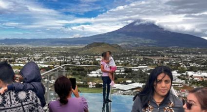 Niño de 3 años cae del Mirador de Cristal de Atlixco, Puebla