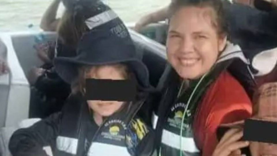Mueren madre e hija al intentar cruzar río; difunden última foto de ambas