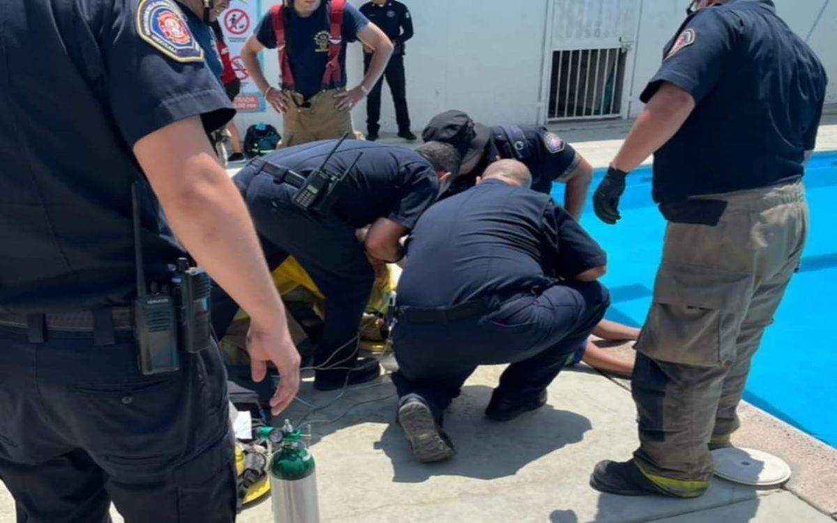 Niño de 5 años falleció ahogado durante un curso de natación en Mexicali