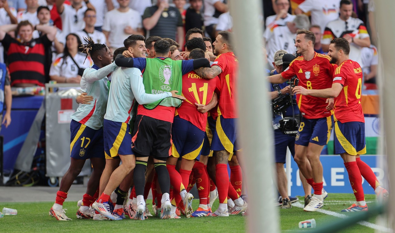 España se hizo fuerte, venció a Alemania y se clasificó a las semifinales de la Eurocopa