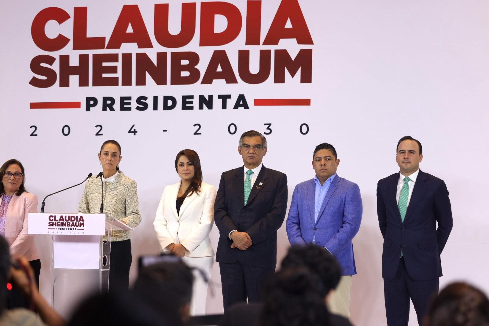 Presenta Américo a Claudia Sheinbaum y su gabinete los proyectos estratégicos de Tamaulipas