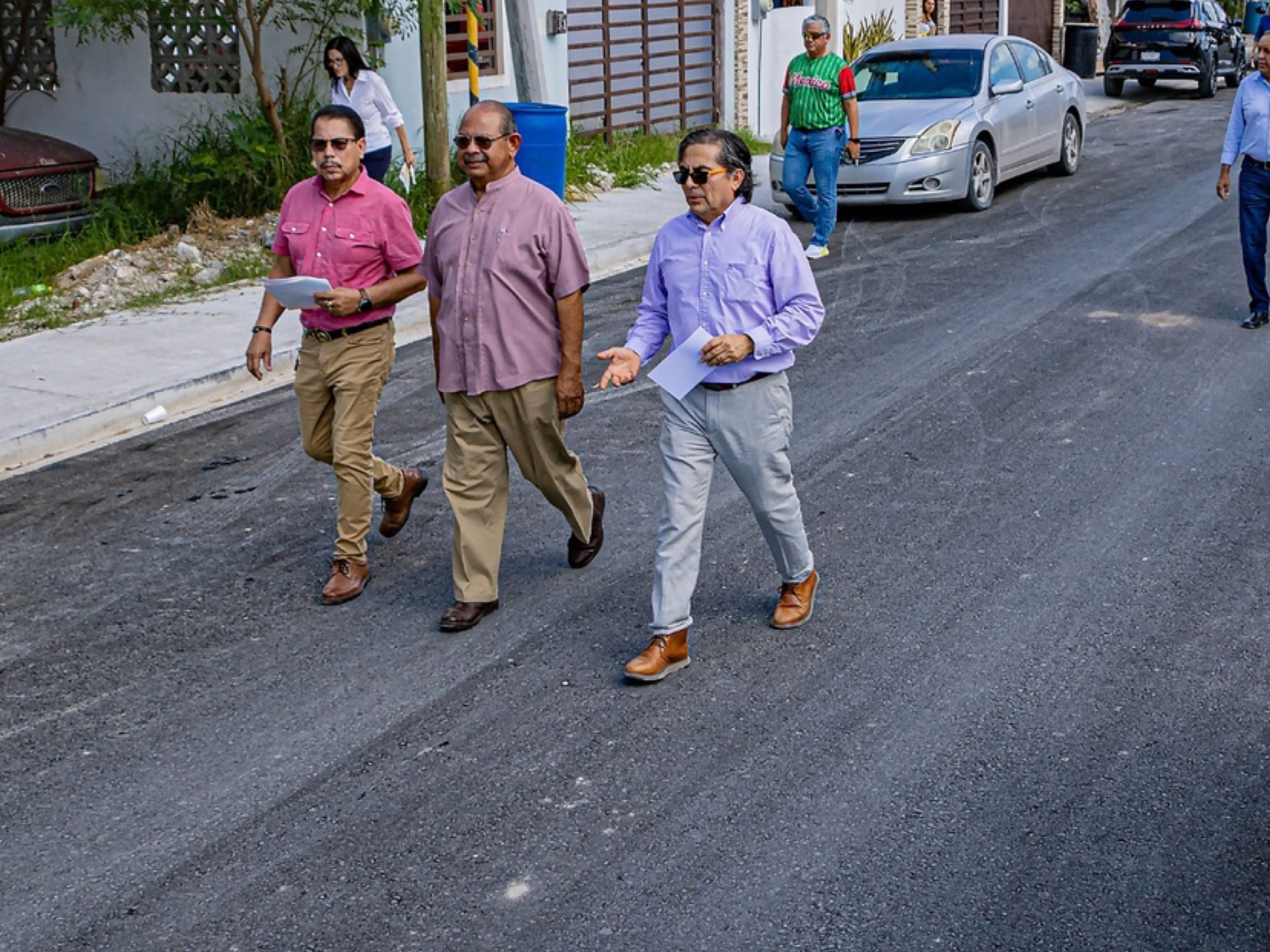 Avanza Gobierno de Matamoros en pavimentación, concluye obras en beneficio de cientos de familias