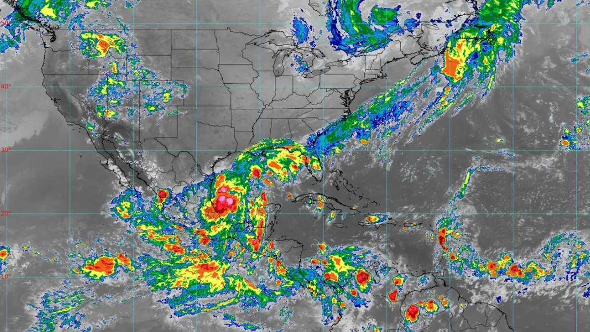 SMN alerta por lluvias y posible formación de nuevos ciclones en el Pacífico y el Golfo de México