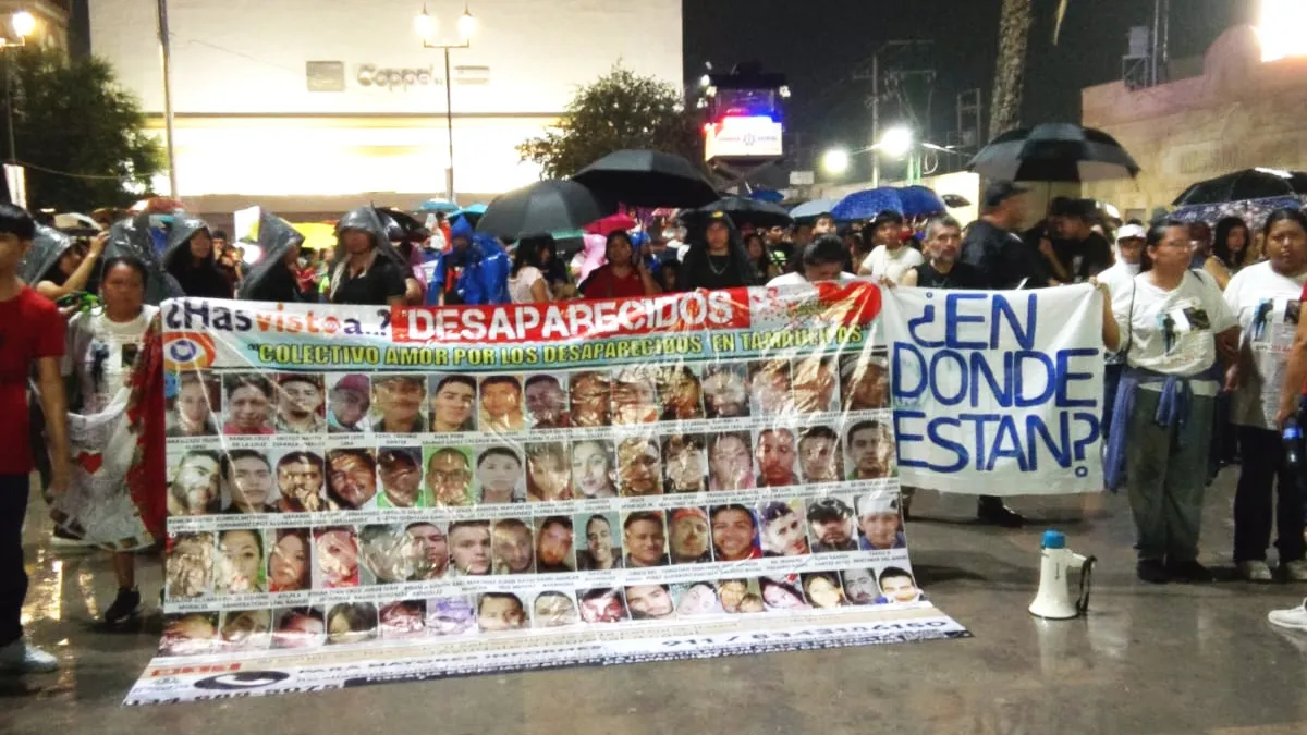 Colectivos dan “grito de dolor” por sus desaparecidos en Reynosa