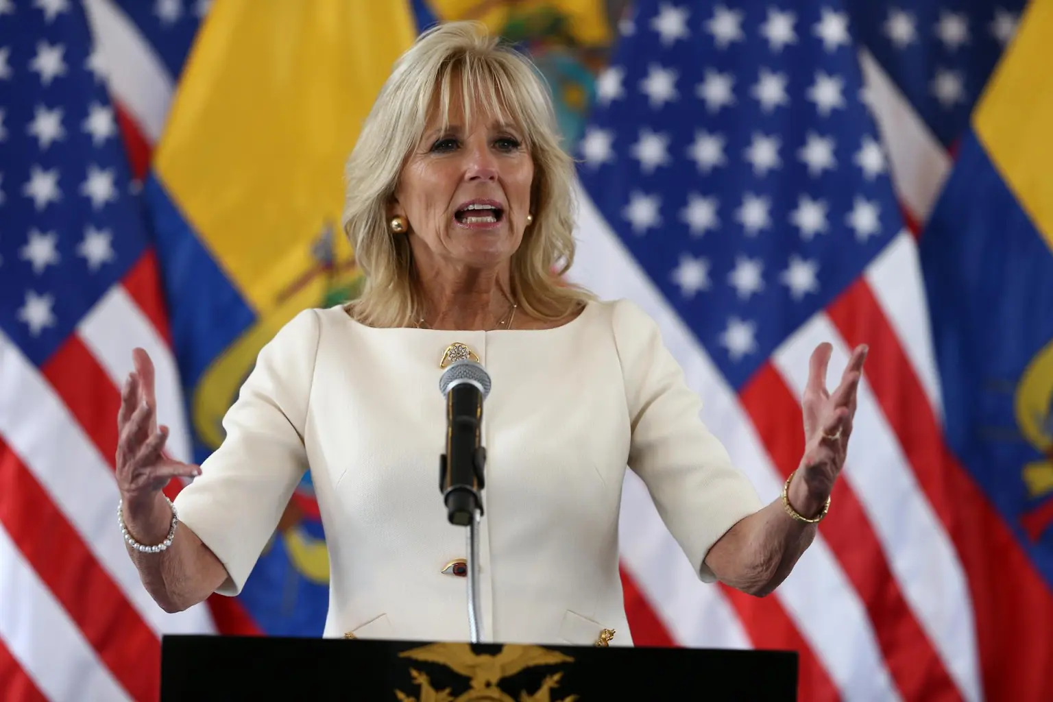 Jill Biden, primera dama de EE.UU., asistirá a la toma de posesión de Sheinbaum