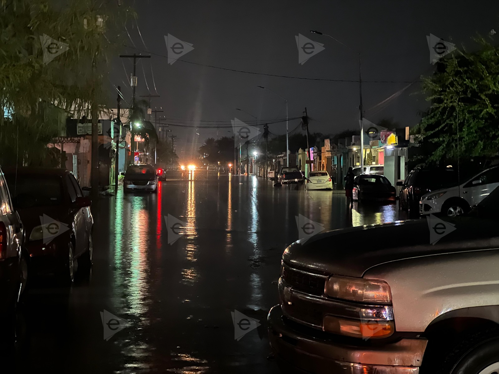 Inundación en Las Brisas