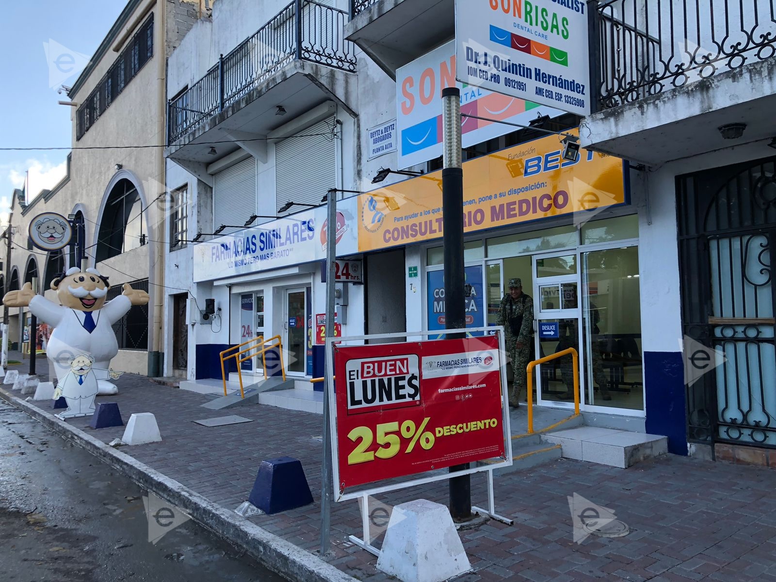 Caen ventas en zona de Puente Nuevo por visita de AMLO