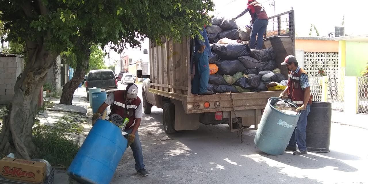 Regularizan servicio de recolección de basura