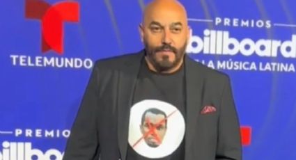 Lupillo Rivera causa revuelo en los Premios Billboard por asistir con una playera con la imagen de “Diddy» Combs