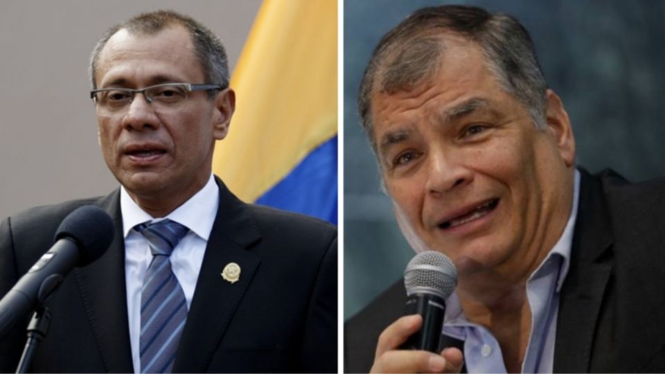 EU prohíbe la entrada al país al expresidente Rafael Correa y al exvicepresidente Jorge Glas por corrupción