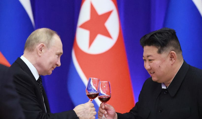 Ucrania denunció que Corea del Norte envió 100 misiles y cinco millones de proyectiles a Rusia