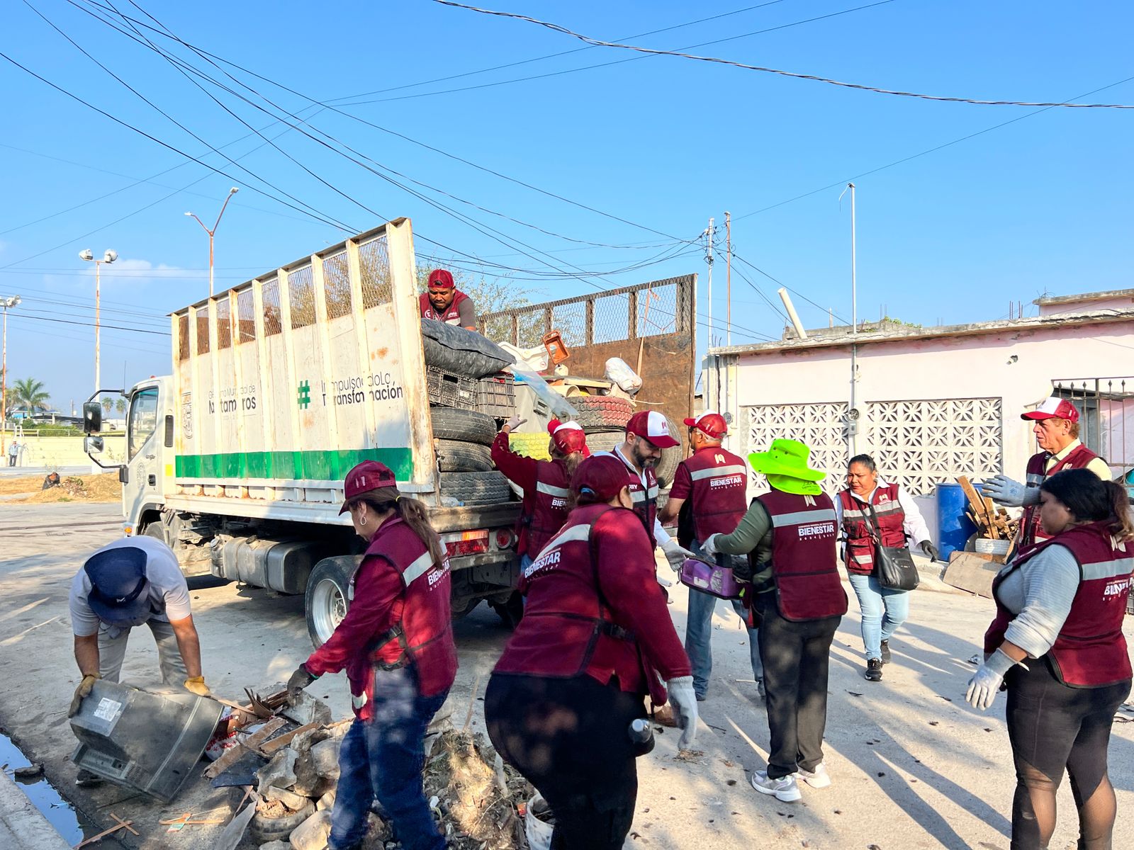 Recolectan más de 16 toneladas de cacharros en la colonia Las Torres