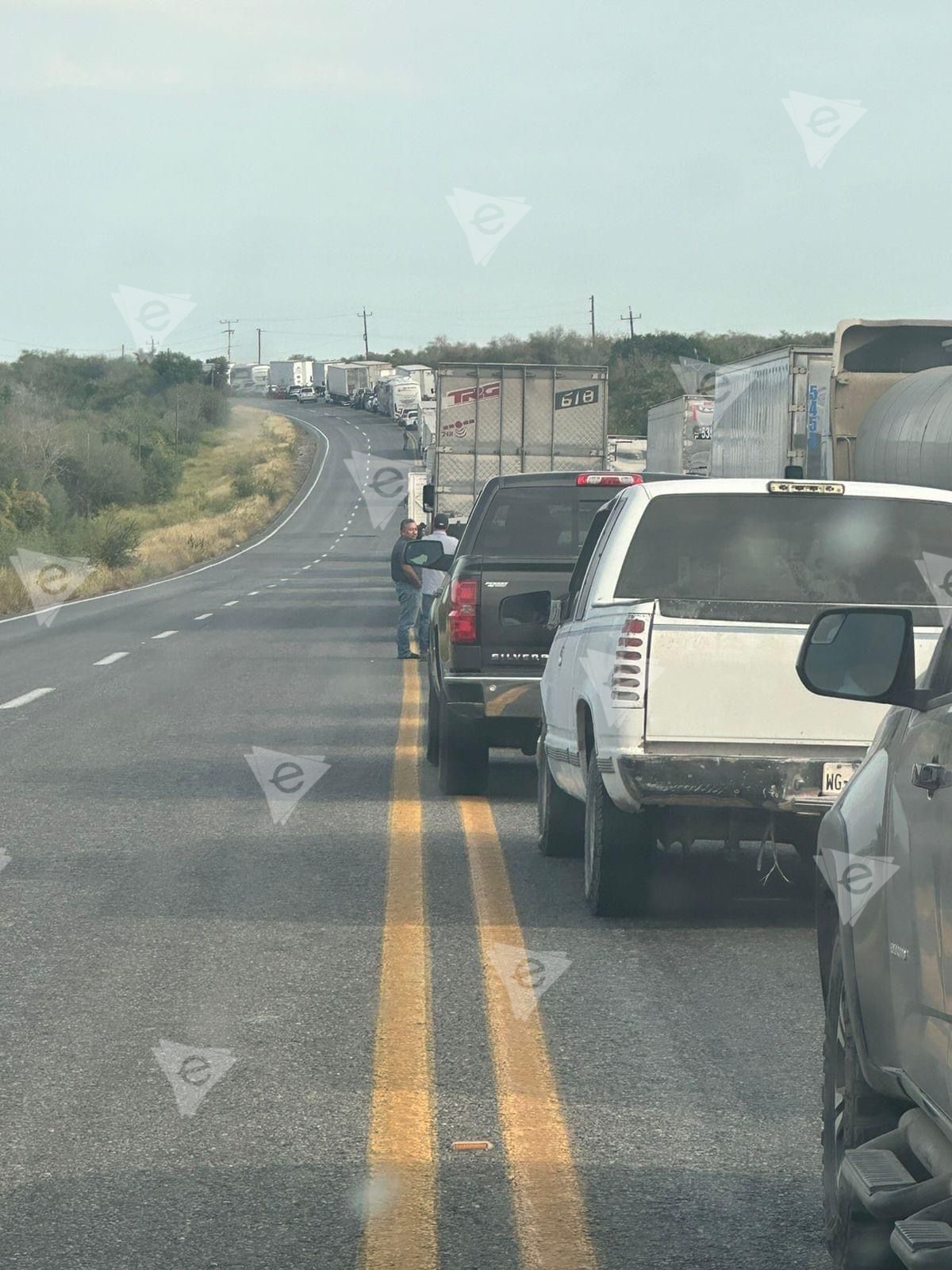 Bloqueo en San Fernando