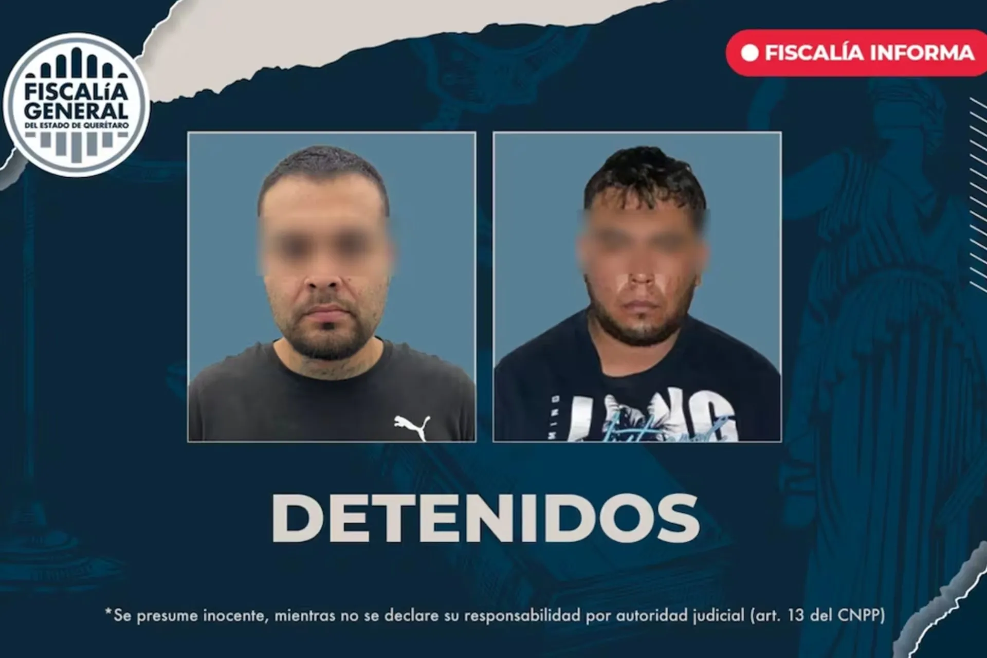 Detienen a dos implicados por el caso de bar ‘Los Cantaritos’ de Querétaro