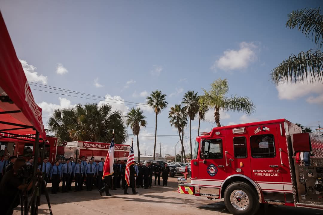 Bomberos de Matamoros reciben donación de equipo