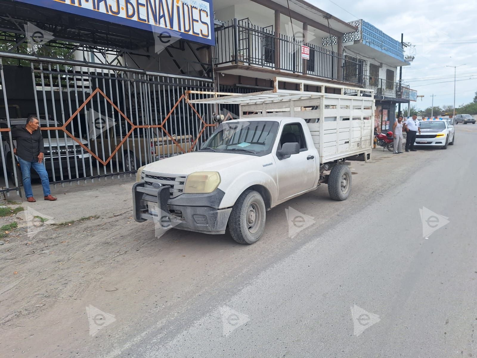 Embisten a motociclista 