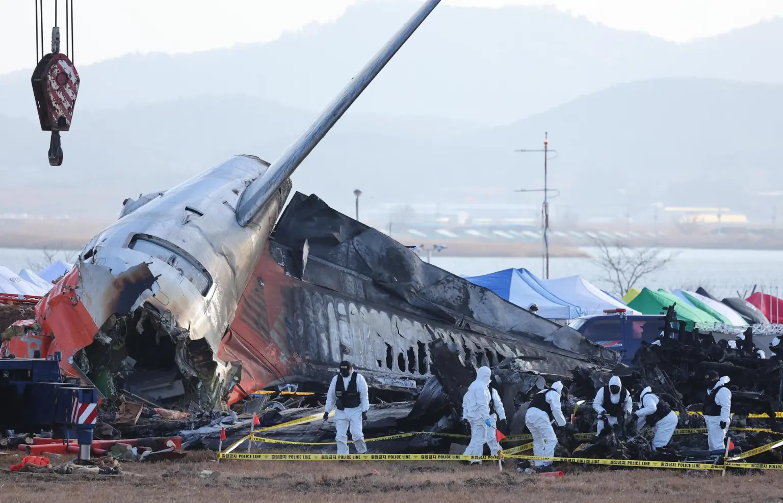 Identifican a 174 de las 179 victimas del accidente de Jeju Air en Corea del Sur