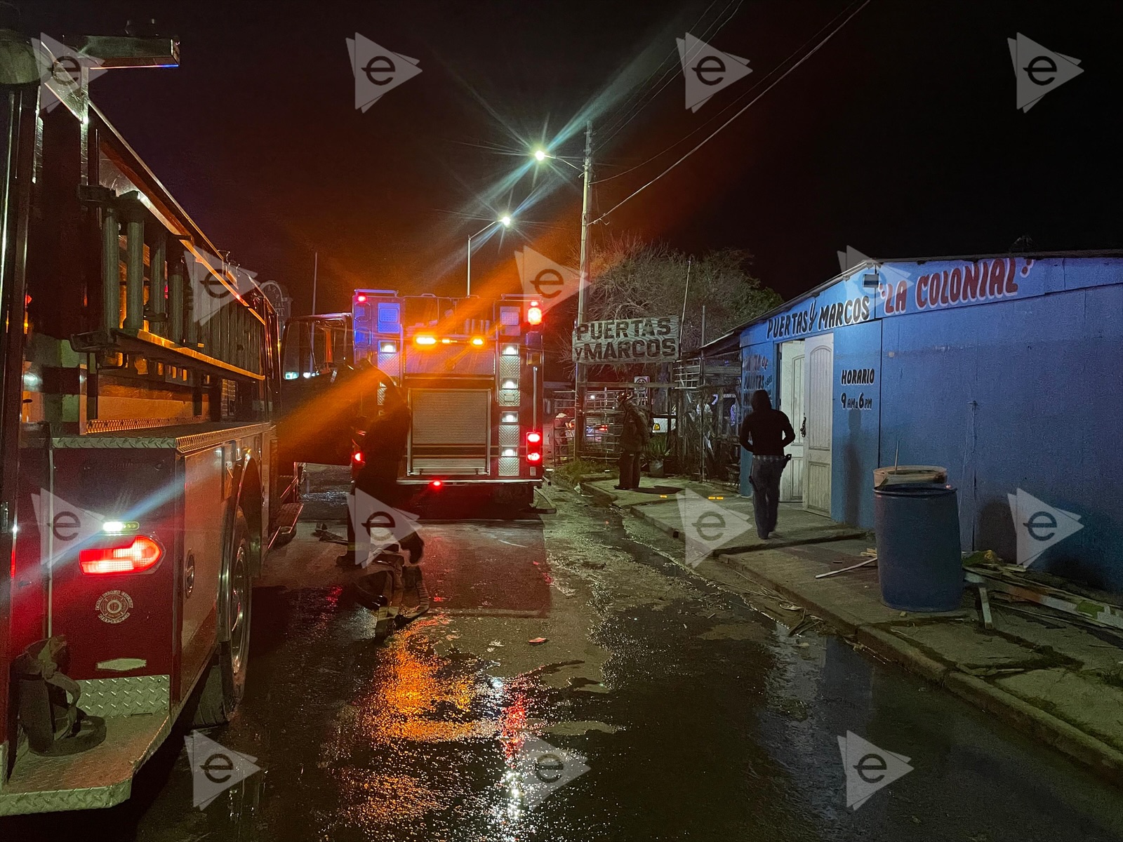 Conato de incendio en comercio de autos usados