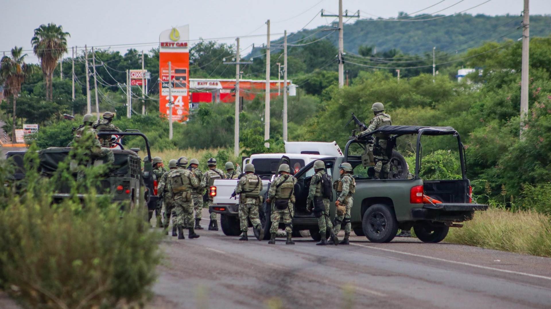 Se confirman 5 militares heridos tras enfrentamiento en Elota, Sinaloa