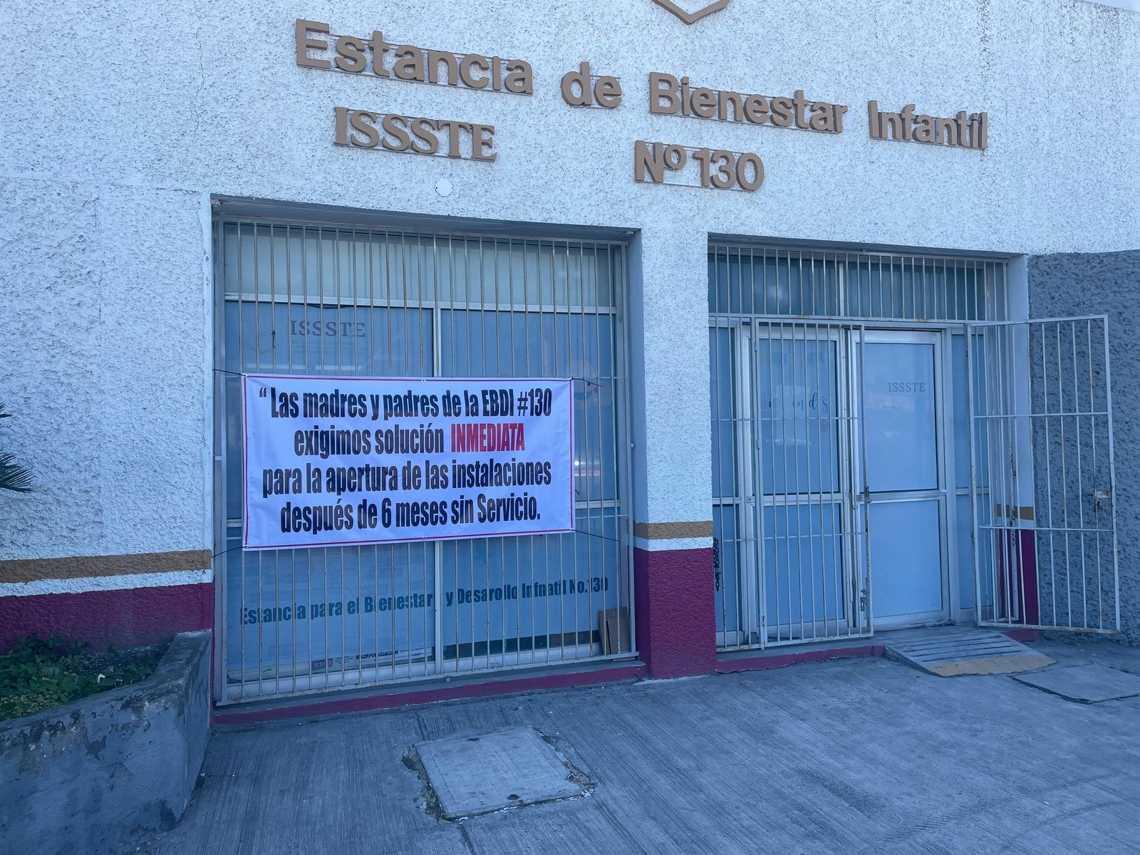 Sigue cerrada la guardería del ISSSTE 