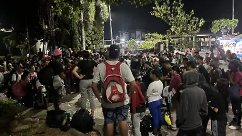 Desde Tapachula, caravana parte el día que Trump asume la presidencia