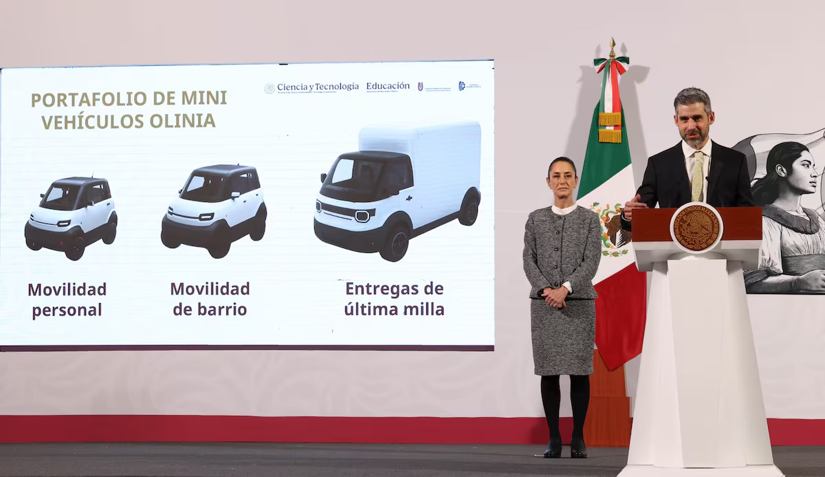 El coche eléctrico mexicano Olinia