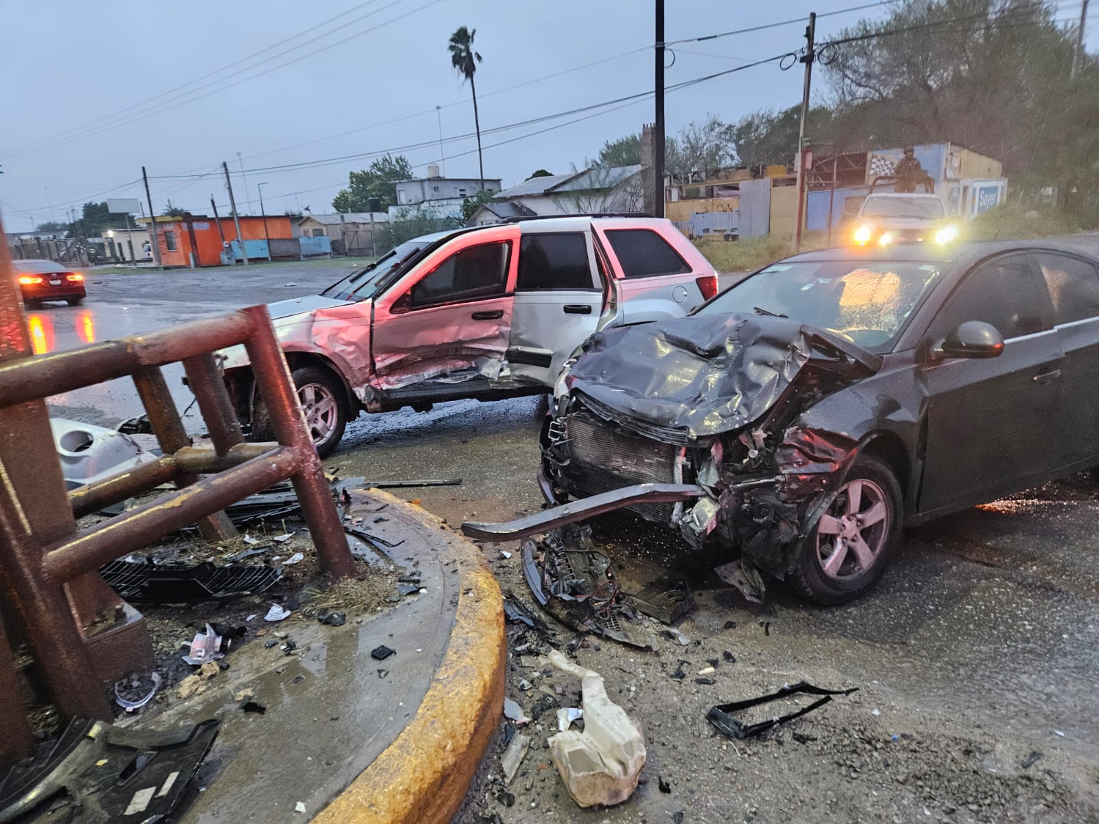 Fuerte choque deja 3 lesionados