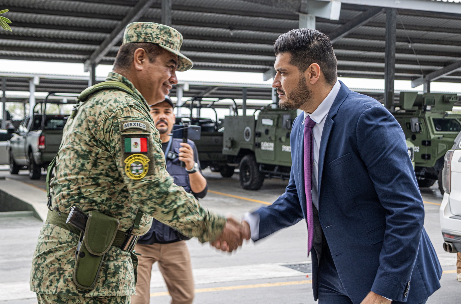 Asiste alcalde a toma de posesión del General Brigadier Luis