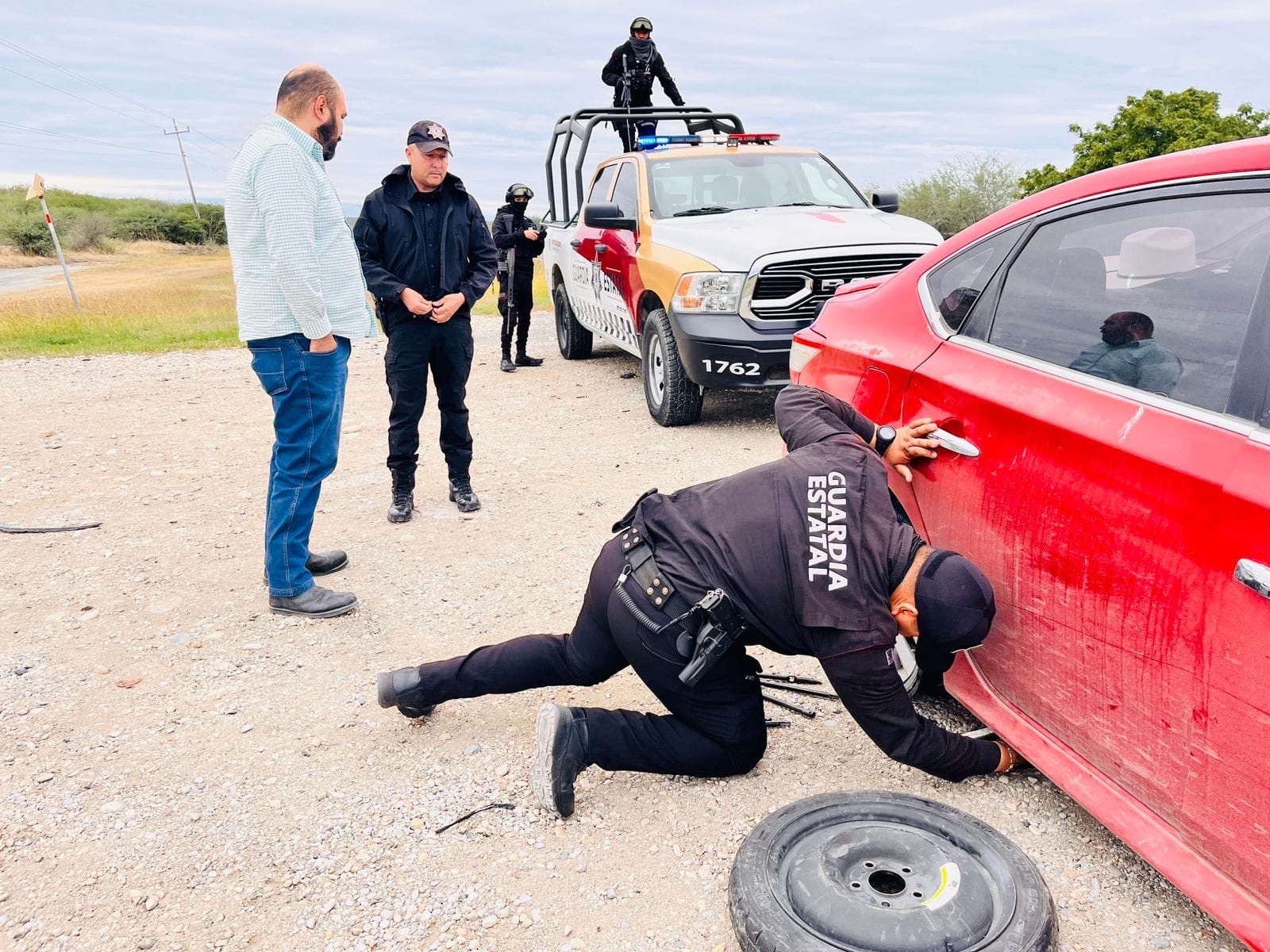 Acciones para seguridad en carretera