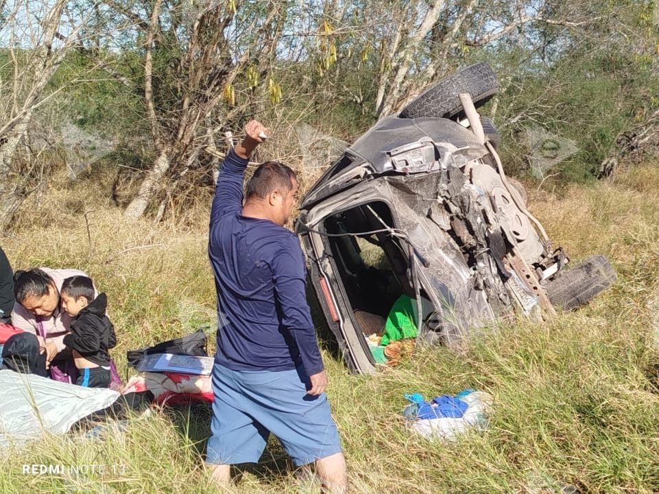 Aparatoso accidente en San Fernando