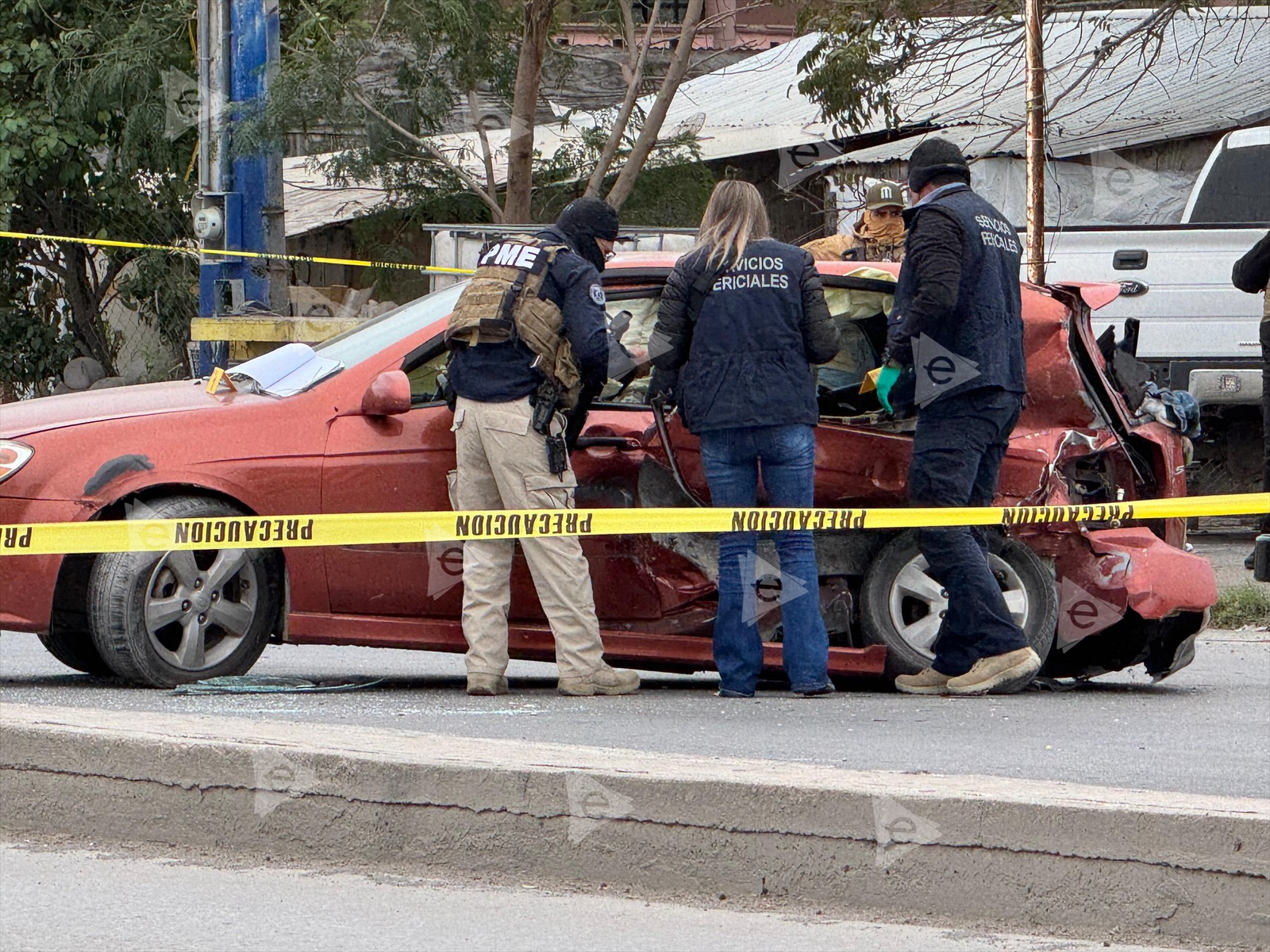 Muere mujer de la tercera edad en choque