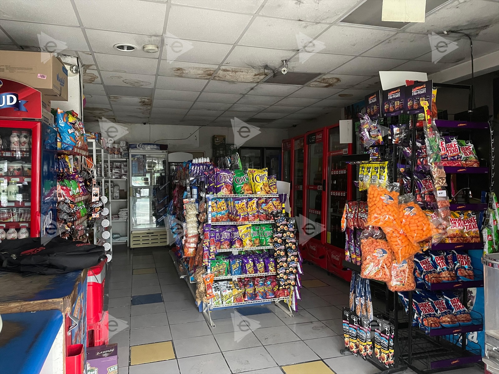 Se registra conato de incendio en tienda