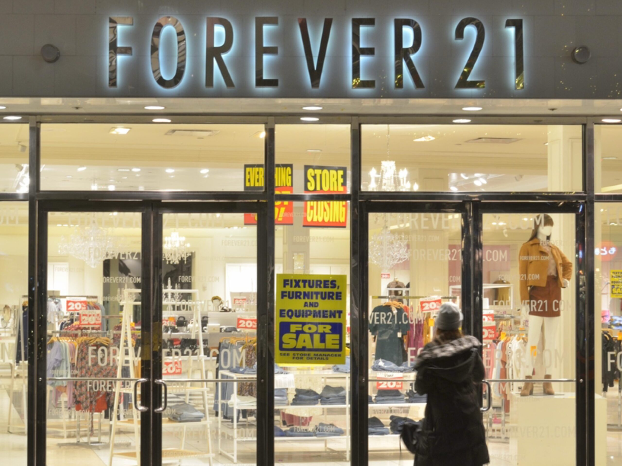 Forever 21 se declara en bancarrota